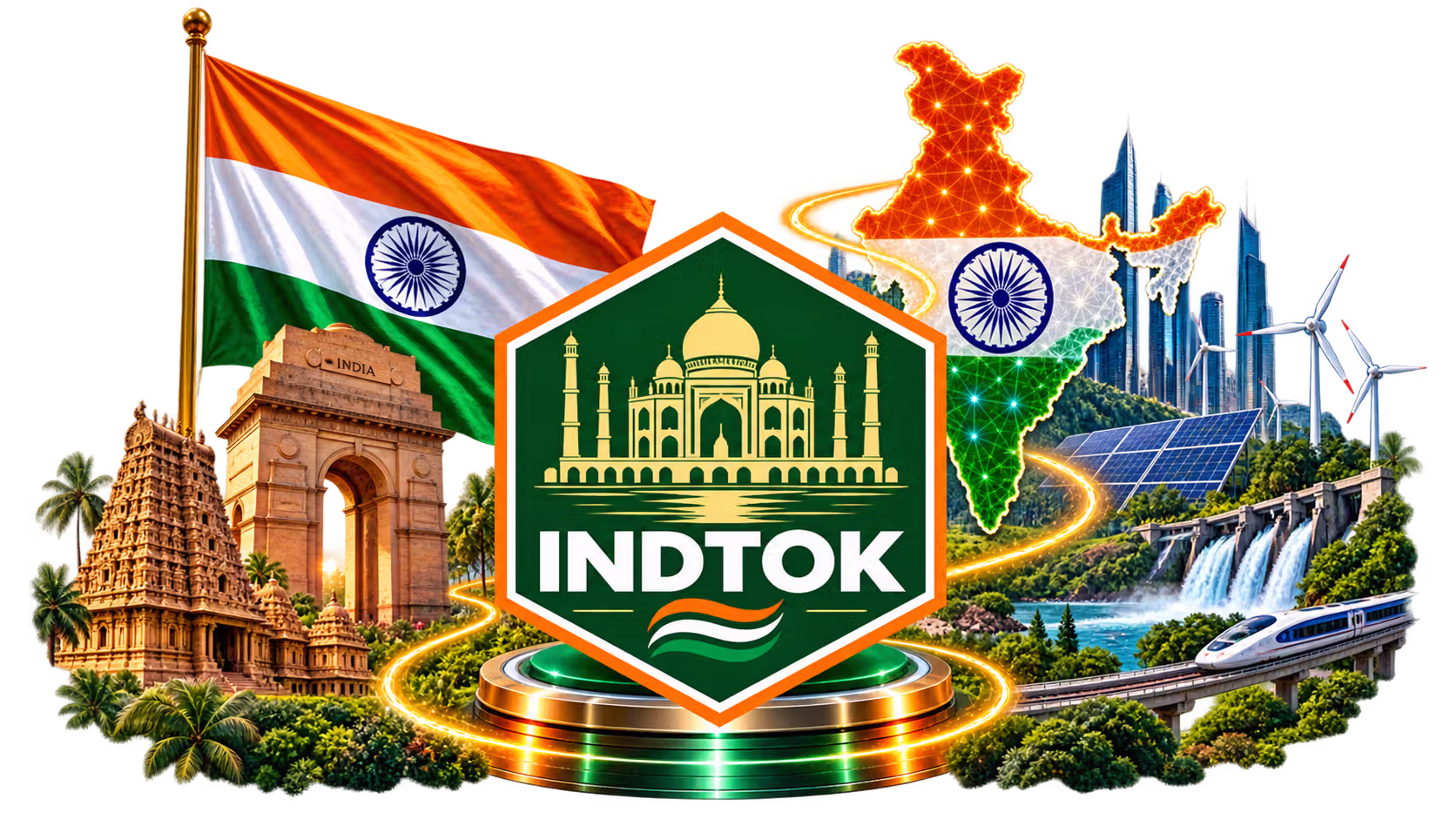 Tokenization of India – INDTOK, renewable energy, infrastructure and digital networks