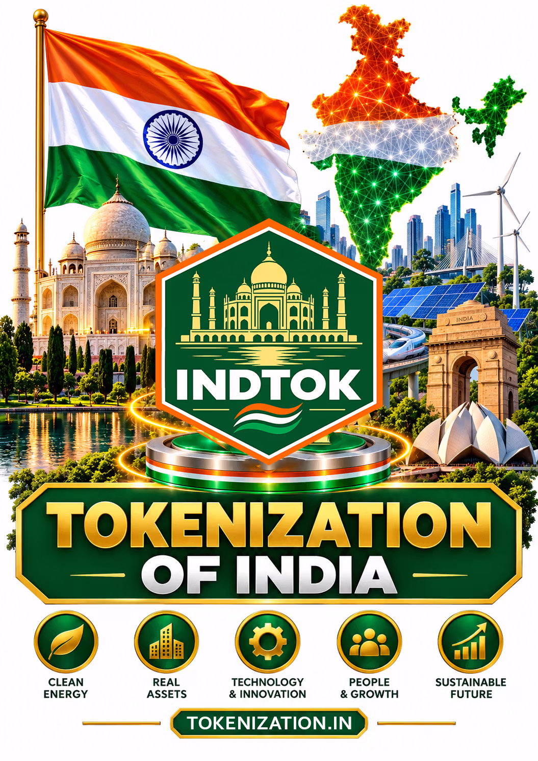INDTOK – Tokenization of India